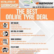 Best Online Tyre Deal 14" Hankook Tire K435 165/55R14 165/60R14 175/65R14 185/60R14 185/70R14 Free Rubber Valve Balance