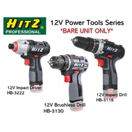HITZ 12V Power Tools Series : Cordless Impact Drill / Impact Driver / Brushless Cordless Drill