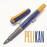 = Small Collection German Pelikan Old West Germany Period twist Color Pen No.26 (Denim Pattern)