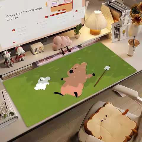 Cartoon Quokka Brand D-dinotaeng-S Mouse Pad Non-slip Rubber Gamer Balance Computer Mat Decoracion D