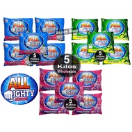 ♝All Mighty Clean  Laundry Powder Detergent - 5 Kilos Wholesale