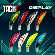 TACHI Drakos Sinking Minnow 5cm/6g – Hard Bait Lure for Casting Sebarau, Bass, Peacock Bass, Toman