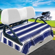 Golf Cart Seat Covers for Summer, Stripes Golf Cart Seat Towel Blanket Keeps Seat Cool and Clean, 10