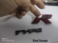 New TYPE R HONDA CIVIC FC FK8 FE FL1 FL5 Rear Emblem Logo