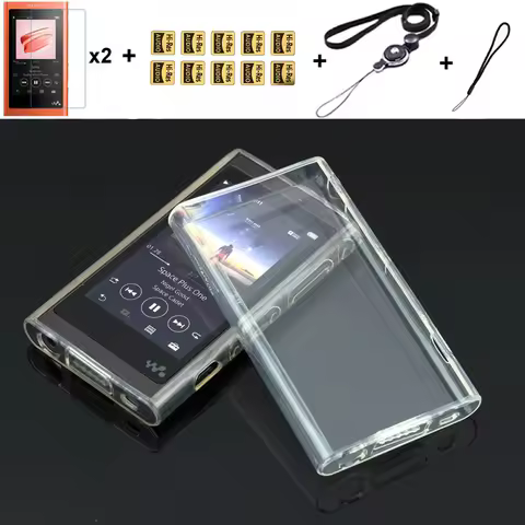 Soft Clear TPU Protective Case Cover for Sony Walkman NW A50 A55 A56 A57 A55HN A56HN A57HN with Soft