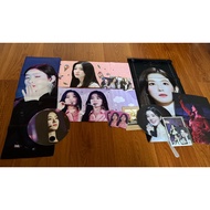 SLOGAN FANSITE IRENE PHOTOCARD RED VELVET