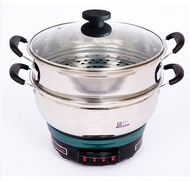 Multi-functional electric hot pot stainless steel electric frying pot electric cooker electric hot p