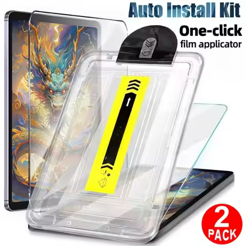 2Pcs Tempered Glass For Samsung Galaxy Tab S10 FE Plus S9 S7 S8 S9 Plus S6 S10 Lite Tab A9 Plus Dust