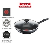 Tefal Cook  Clean Wok Pan 28cm w/lid B22572