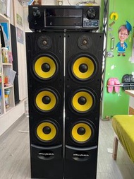 Denon avrx520bt(壞藍芽) 連Wharfedale喇叭