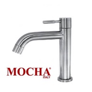 Mocha basin tap stainless steel
