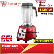 Butterfly 2.5L High Performance 1680W Commercial Blender B-591 B591