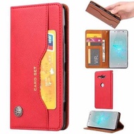 Sony Xperia XZ2 Compact Card Slot Leather wallet case casing cover
