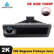 SMARTOUR ยานพาหนะ 2K AHD 1080P Fisheye รถย้อนกลับกล้องจับด้านหลังสำหรับ BMW 3 Series 5 Series X5 X6 E39 E60 E70 E82 E90