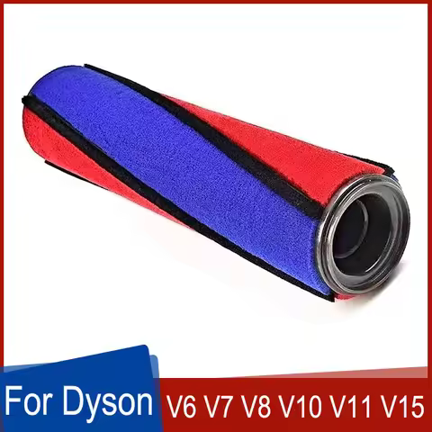 Soft fleece Roller Brush Bar For Dyson Vacuum Cleaner V6 Total clean/Fluffy V7 V8 V10 V11 SV12 SV14 