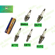 SPARK PLUG F5TC BM6A A7TC E6TC B8TC PLUG EX5 C70 KRISS WAVE125 LC135 Y125Z Y15 RXZ Y80 Y100 Y110 RC 