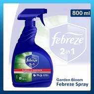 Febreze 2 in 1 Antibacterial Spray | Garden Bloom (800ml)