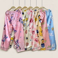 Bunny Sleepwear Pajama Silk Alangan Free-size can fit 6- to 8-year-old for kids