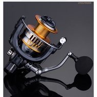 【DM】New 17+1BB Fishing Spinning Reel FBE2000-7000 Metal Body Max Drag 8-10Kg Super-Strength Fishing 