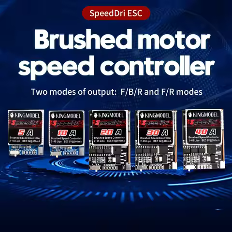 5A/10A/20A/30A/40A SpeedDri Bidirectional ESC 2S-6S battery For Rc Model DIY Boat/tank/Car Brushed M