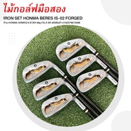 [ไม้กอล์ฟมือสอง] USED IRON SET HONMA BERES IS-02 FORGED ก้าน HONMA ARMRQ 6 ☆☆ STAR 49g FELX SR 21003
