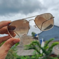 Kacamata Original Rayban Caravan RB3136 Lensa Gradasi Coklat