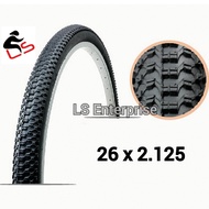 LS Bicycle Tyre 26X2.125 Small Block Tayar Basikal