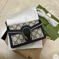 全新 GUCCI 超迷你 酒神 虎頭鏈條包