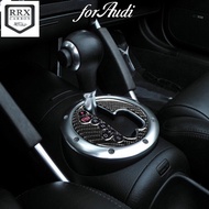 01-06 Audi TT 8N Carbon Fiber Interior Modification Gear Panel Decorative Frame Sticker Accessories