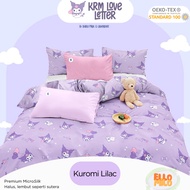 KATUN Kuromi Bed Sheet Set | Microsilk Cotton | 120x200 140x200 160x200 180x200 | Korean Bed Sheets 