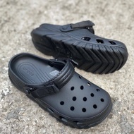 Crocs Duet Max II Clog New Model # SizeM7---M11#Clog# รองเท้าแตะสวม รองเท้าผู้หญิ่ง-ผู้ชาย รองเท้าเบา นิ่ม รองเท้าสวย ใส่สบาย รองเท้าใช้ดี