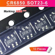 10pcs CR6850 SOT23-6 CR6850D CR6850 CR6850S SOT-23 SOT-23-6 Marking 6850 6850H 6850M 6850N 6850L 6pi