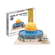 Miniatur Puzzle 3d Masjidil Haram Nabawi - Miniature Bangunan Ibadah - Koleksi Pajangan - Hadiah Ula