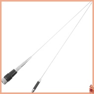 💍 Antenna Plastik Logam Perak Untuk Radio CB Radio Ham Telescopic Aksesori TV