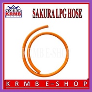 ℃ ✥ ⚜ ▽ JAPAN SAKURA LPG HOSE PER METER (free 2pcs hose clamp)
