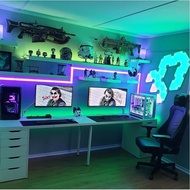 5050 RGB lights+APP remote IP67  PC SETUP Gaming Setup/work spaces/clean setups/clean minimalism/des
