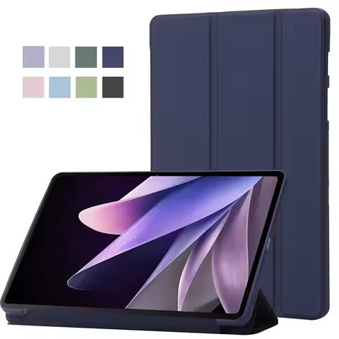 For Vivo Pad 2 Case 12.1 inch Trifold PU Leaher Soft Back Stand Tablet Cover For Coque Vivo Pad 2 vi
