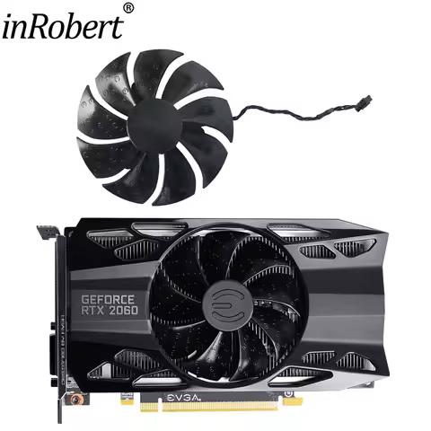 87MM PLD09220S12H RTX2060 Video Card Cooler Fans Replace For EVGA GTX 1660 SUPER RTX 1650 1660 2060 