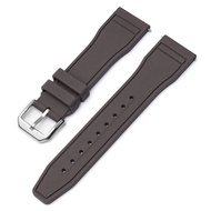 IWC Pilots Watch FKM Fluorine Rubber Strap Universal Top Gun Small Prince 20MM21/22MM Watch Band Thi