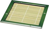 Fukui Craft 5-643-3+15 Buckwheat Dish, Green, 8.5 x 8.5 x 1.0 inches (21.5 x 21.5 x 2.6 cm), Colande