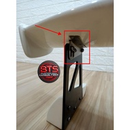 MUGEN R Spoiler Bracket Stainless Steel_FD2R MUGEN GT Wing Civic FD