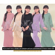 Baju Kurung Moden Kanak-Kanak Raya / Adriana Lace Kurung by Ayanna Exclusive