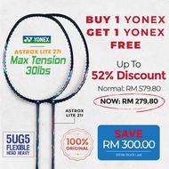 YONEX Astrox Lite 27i (Dark Navy) 5UG5 【FREE】YONEX Astrox Lite 21i (Black) 5UG5 Badminton Racket - 2