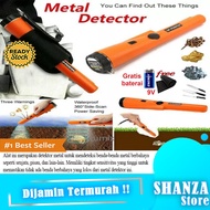 BISA COD - GP Pointer S Metal Detector Alat Pendeteksi Logam Detektor Emas Harta Terpendam Metal Emas Perak Deteksi Tahan Air Free Baterai