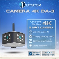 Camera Wifi Mini Ngoài Trời Doscom DA-3 Giám Sát An Ninh Toàn Diện Góc Quay Rộng 165 độ Đàm Thoại 2