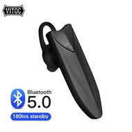 Vitog Unique Bluetooth Headset 5.0 Wireless Stereo Bass Handsfree Headset With Microphone