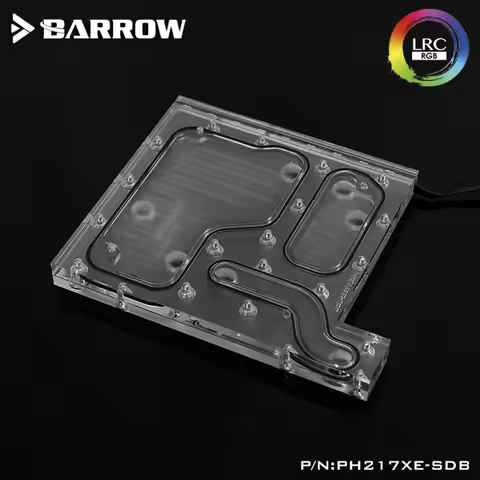 Barrow Water cooler Distro plate Watercooling Waterway Boards For Phanteks 217XE Case For Intel CPU 