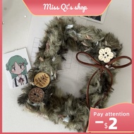 [Penghantaran 24 Jam] Little Forest Benang Campuran Tangan Asli Pemegang Kad / Pemegang Kad Kad Keci