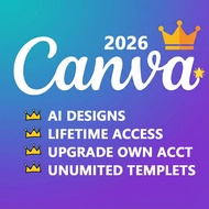 🔥2026 Canva PRO👑Upgrade Acct | Lifetime Premium Access & Unlimited Premium Templates | Photo & Video