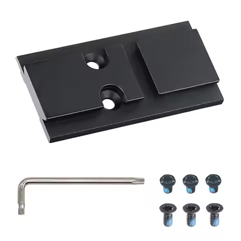 ohhunt® Adapter Plate 7075 Aluminum Red Dot Mounting with M3 Torx Screws suitable for G17 22 23 34 3